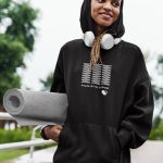 Power In The Springs Black Hoodie